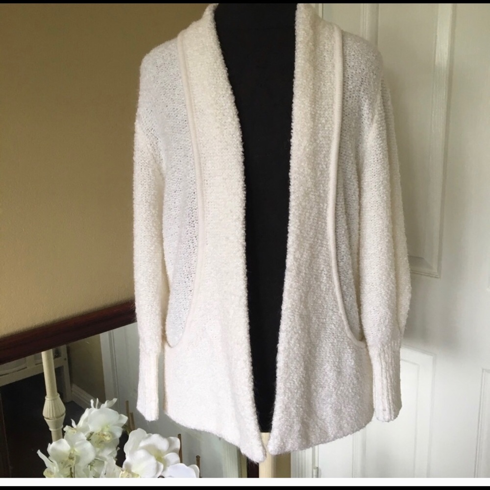 Side Effects open sweater cardigan